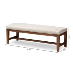 Ainsley Bench - Baxton Studio 13 Ainsley Bench - Baxton Studio -Urban Dwell Gear Outlet Store GUEST 3fd80af2 7700 4dab b9bd 79d573e317ae