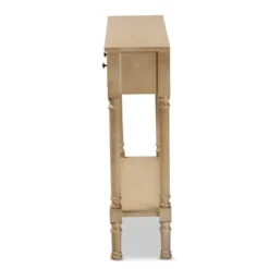 3 Drawer Calvin Wood Entryway Console Table - Baxton Studio -Urban Dwell Gear Outlet Store GUEST 3fe6b9a6 e73d 44bc 918c 719c31c3f6dc