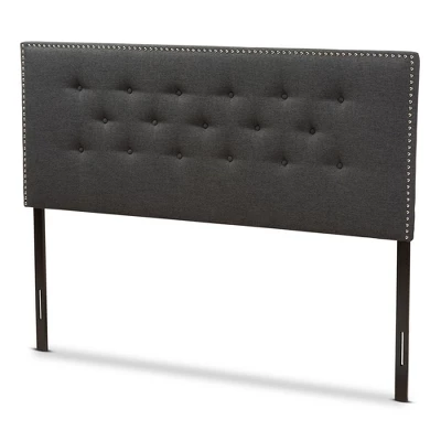 Windsor Modern And Contemporary Fabric Headboard - Baxton Studio 6 Windsor Modern And Contemporary Fabric Headboard - Baxton Studio - Image 6