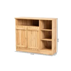 2 Door Eren Farmhouse Wood Dining Room Sideboard Buffet - Baxton Studio -Urban Dwell Gear Outlet Store GUEST 42374d6a 27b9 4d90 8c67 5c8e04abb7e6