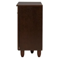 Winda Modern And Contemporary 3-Door Wooden Entryway Shoes Storage Cabinet - Dark Brown - Baxton Studio -Urban Dwell Gear Outlet Store GUEST 42673472 e317 4104 bea3 34d03f8965d8