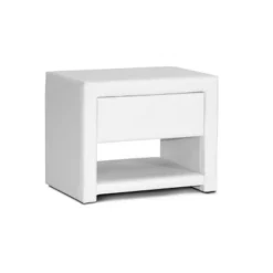 Massey Upholstered Modern Nightstand - Baxton Studio 7 Massey Upholstered Modern Nightstand - Baxton Studio -Urban Dwell Gear Outlet Store GUEST 43c67514 1777 4431 a73a 76ebe1bfc04a