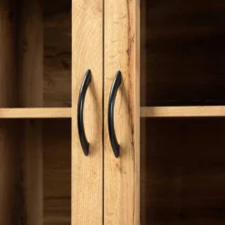 Laurana Wood Kitchen Cabinet And Hutch Oak Brown - Baxton Studio -Urban Dwell Gear Outlet Store GUEST 4513699e 0344 45a1 88b1 cf24384a1dac