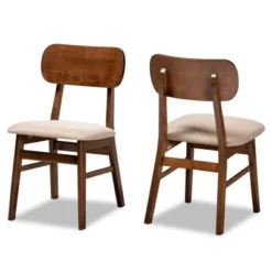 2pc Euclid Wood Dining Chair Set - Baxton Studio 17 2pc Euclid Wood Dining Chair Set - Baxton Studio -Urban Dwell Gear Outlet Store GUEST 456f42ce 156f 4165 89c9 dcc4e3b3c0e3