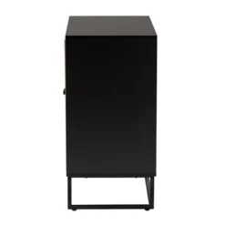 Declan Wood And Natural Rattan 2 Door Storage Cabinet Espresso Brown/Black - Baxton Studio -Urban Dwell Gear Outlet Store GUEST 465423f2 580f 4c2b a5b7 ad20a1b8deb0