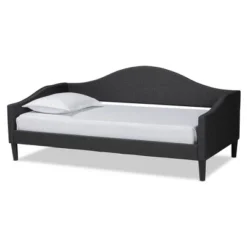Full Milligan Upholstered Wood Daybed - Baxton Studio