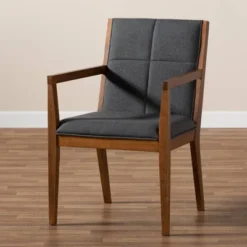 Set Of 2 Theresa Fabric Upholstered Wood Living Room Accent Chair - Baxton Studio -Urban Dwell Gear Outlet Store GUEST 471b6522 5536 49b0 a13f d0da02dbaea9