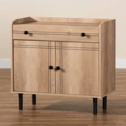 Patterson Wood 2 Door Kitchen Storage Cabinet Oak Brown - Baxton Studio 14 Patterson Wood 2 Door Kitchen Storage Cabinet Oak Brown - Baxton Studio -Urban Dwell Gear Outlet Store GUEST 474bc75b 0560 49be 88d0 630e719426cb