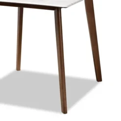Kaylee Wood Dining Table White/Brown - Baxton Studio -Urban Dwell Gear Outlet Store GUEST 4813fd25 1ffa 4f91 8b47 d43588ced133
