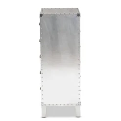 Carrel Metal 5 Drawer Accent Chest Silver - Baxton Studio 10 Carrel Metal 5 Drawer Accent Chest Silver - Baxton Studio -Urban Dwell Gear Outlet Store GUEST 494a4a6d 6a22 4e3a a3fd 90f70368a9b9