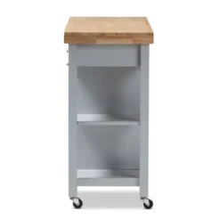 Hayward Coastal And Farmhouse Natural Wood Kitchen Cart White, Light Brown - Baxton Studio 18 Hayward Coastal And Farmhouse Natural Wood Kitchen Cart White, Light Brown - Baxton Studio -Urban Dwell Gear Outlet Store GUEST 498235f9 0741 4c44 8350 d1d7ae902355