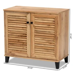 Coolidge Wood 2 Door Storage Cabinet Oak Brown - Baxton Studio -Urban Dwell Gear Outlet Store GUEST 4a4a92fc b3ce 4663 add4 2b2ad03f4fd4
