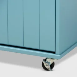 Liona Sky Wood Kitchen Storage Cart Blue/Natural - Baxton Studio 21 Liona Sky Wood Kitchen Storage Cart Blue/Natural - Baxton Studio -Urban Dwell Gear Outlet Store GUEST 4a95f86c 14a2 44ea 842f 3d7165b3f474