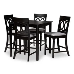 5pc Verina Upholstered Espresso Wood - Baxton Studio 16 5pc Verina Upholstered Espresso Wood - Baxton Studio -Urban Dwell Gear Outlet Store GUEST 4b5705e2 dd82 4e54 bf13 bd65accd23e6