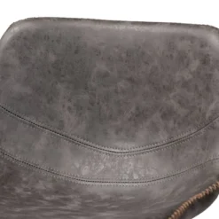 Set Of 2 Tani Faux Leather Upholstered Metal Barstools Gray/Black - Baxton Studio -Urban Dwell Gear Outlet Store GUEST 4c6296bb a429 4404 99a5 e45a441cd49d