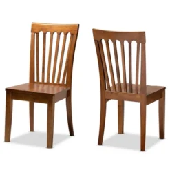 2pc Minette Wood Dining Chair Set - Baxton Studio -Urban Dwell Gear Outlet Store GUEST 4da69e4a 82f1 406a a771 d9b75e458575