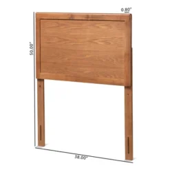 Twin Raya Wood Headboard Walnut - Baxton Studio -Urban Dwell Gear Outlet Store GUEST 4f9751b9 60a4 4966 9bed b0d5835094c0