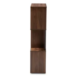 40.2" Legende Finished Display Bookcase Brown/Dark Gray - Baxton Studio -Urban Dwell Gear Outlet Store GUEST 4fb06686 5663 4040 8fd8 3361f9e1799a
