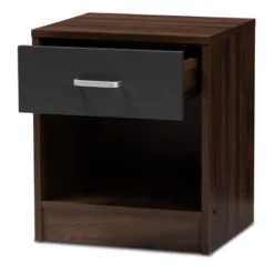 Hansel 1 Drawer And Finished Nightstand Brown/Gray - Baxton Studio -Urban Dwell Gear Outlet Store GUEST 50157f05 a880 4692 a5cc 855b53c4f8f4