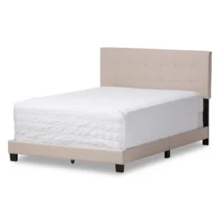 Full Brookfield Modern And Contemporary Fabric Upholstered Grid Tufting Bed - Baxton Studio -Urban Dwell Gear Outlet Store GUEST 505c5bda df7d 4a5c ba18 df0e0514c458