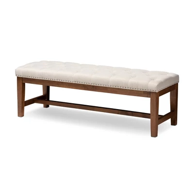 Ainsley Bench - Baxton Studio 8 Ainsley Bench - Baxton Studio - Image 8