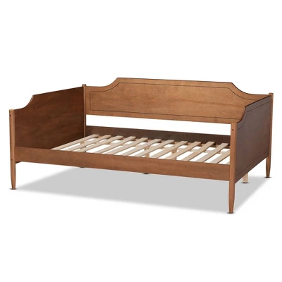 Full Alya Wood Daybed - Baxton Studio 2 Full Alya Wood Daybed - Baxton Studio - Image 2