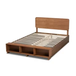 4 Drawer Vita Modern Transitional Wood Platform Storage Bed Walnut/Brown - Baxton Studio -Urban Dwell Gear Outlet Store GUEST 546c802e 0ca9 4748 bc10 2c0c3976060b