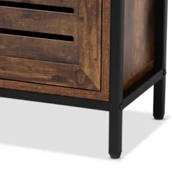Wayland Rustic Wood And Metal 1 Door Shoe Storage Cabinet Brown/Black - Baxton Studio 14 Wayland Rustic Wood And Metal 1 Door Shoe Storage Cabinet Brown/Black - Baxton Studio -Urban Dwell Gear Outlet Store GUEST 576249f3 9b3c 4e7f 9765 100e1f4cd819