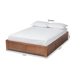 Wren 3 Drawer Storage Bed Frame Walnut - Baxton Studio 25 Wren 3 Drawer Storage Bed Frame Walnut - Baxton Studio -Urban Dwell Gear Outlet Store GUEST 5c98a1b7 f116 469c 95e5 b7b4fbd8bd05