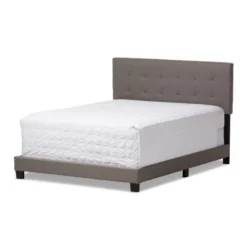 Full Brookfield Modern And Contemporary Fabric Upholstered Grid Tufting Bed - Baxton Studio -Urban Dwell Gear Outlet Store GUEST 5dcc29a9 3173 4d1b b5b9 b609a0c9bcc9
