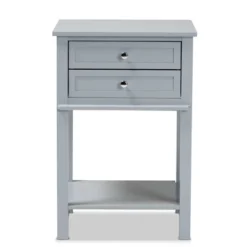 2 Drawer Willow Wood Nightstand - Baxton Studio -Urban Dwell Gear Outlet Store GUEST 5e8dd48c 1b6f 4deb 861c d169001f1e0f