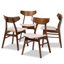 Set Of 4 Danica Dining Chair - Baxton Studio -Urban Dwell Gear Outlet Store GUEST 5f365820 b278 48a6 8970 305562837065