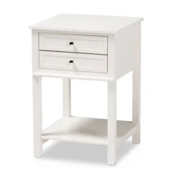 2 Drawer Willow Wood Nightstand - Baxton Studio -Urban Dwell Gear Outlet Store GUEST 603af2b1 0a56 4620 bd23 8860806cdd6f