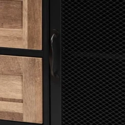 Connell Two-Tone Wood And Metal Sideboard Buffet Natural Brown/Black - Baxton Studio 14 Connell Two-Tone Wood And Metal Sideboard Buffet Natural Brown/Black - Baxton Studio -Urban Dwell Gear Outlet Store GUEST 61459928 03aa 4070 b404 060b80275cdd