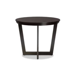 35" Alayna Wide Round Wood Dining Table - Baxton Studio -Urban Dwell Gear Outlet Store GUEST 61538faa bc14 4758 9a16 40e7a592f563