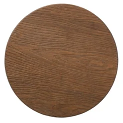 Baxton Studio Aline Wood And Rust Finished Steel Adjustable Swivel Barstool Brown - BaxtonStudio -Urban Dwell Gear Outlet Store GUEST 61e6d42a fc1c 4ecc 82c7 a78def77ec18