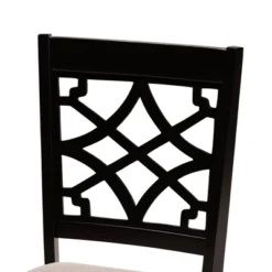 7pc Mael Dining Set Dark Brown/Espresso - Baxton Studio -Urban Dwell Gear Outlet Store GUEST 64094148 6182 478e b77e f500e70618f8