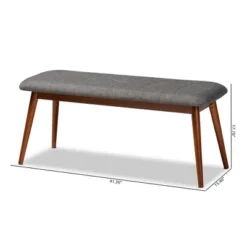 Flora Bench - Baxton Studio -Urban Dwell Gear Outlet Store GUEST 6445de88 1c95 47dc ba35 15a7c16dcdca