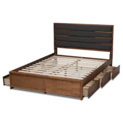 Elin Wood Platform Storage Bed With Drawers Dark Gray/Walnut - Baxton Studio 16 Elin Wood Platform Storage Bed With Drawers Dark Gray/Walnut - Baxton Studio -Urban Dwell Gear Outlet Store GUEST 6d59fecd 3447 4a0a bbef 1eabadc8254b