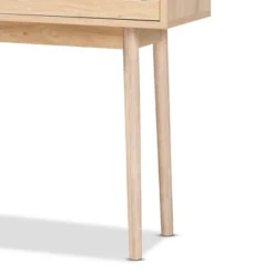 Baird Wood And Rattan 2 Drawer Console Table Brown - Baxton Studio -Urban Dwell Gear Outlet Store GUEST 6eb05792 c461 47b8 a8a1 689cdb7cbe91