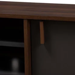 Samuel Finished TV Stand For TVs Up To 55" Walnut Brown/Dark Gray - Baxton Studio 13 Samuel Finished TV Stand For TVs Up To 55" Walnut Brown/Dark Gray - Baxton Studio -Urban Dwell Gear Outlet Store GUEST 6eb33234 bb73 4a43 af5c 4fc42bd1542b