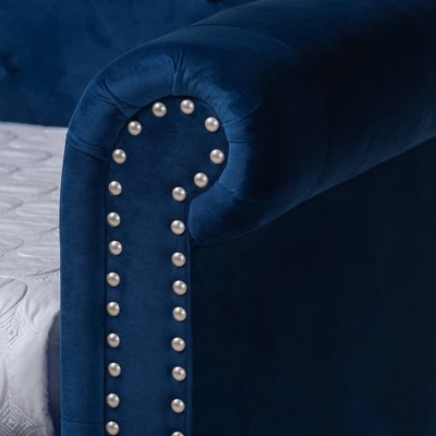 Mabelle Daybed With Trundle - Baxton Studio 5 Mabelle Daybed With Trundle - Baxton Studio - Image 5