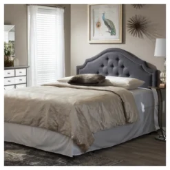 Aubrey Modern And Contemporary Fabric Upholstered Headboard - Baxton Studio -Urban Dwell Gear Outlet Store GUEST 706b6020 4f3b 4933 917e 7393bc1e27b3