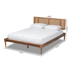 Romy Wood Platform Bed Ash Walnut - Baxton Studio -Urban Dwell Gear Outlet Store GUEST 70a0abc9 cfa3 4227 8142 48f8fd642940