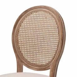 Set Of 2 Louis Fabric Upholstered With Rattan And Wood Dining Chairs Beige/Brown - Baxton Studio 11 Set Of 2 Louis Fabric Upholstered With Rattan And Wood Dining Chairs Beige/Brown - Baxton Studio -Urban Dwell Gear Outlet Store GUEST 7378d1f3 5dc2 4336 940f ff3b2954e664