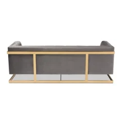 Ambra Velvet Sofa - Baxton Studio -Urban Dwell Gear Outlet Store GUEST 74f88c87 4094 4da5 b23b 1b1b084a2473