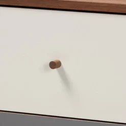 Halden And Gradient Wood 3 Drawer Chest Brown/Gray - Baxton Studio -Urban Dwell Gear Outlet Store GUEST 7545752b 85dc 44d8 8a90 c1c91e70aed9