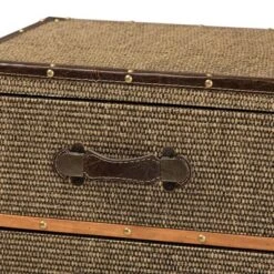 Owen Fabric Upholstered 4 Drawer Accent Storage Cabinet Brown - Baxton Studio -Urban Dwell Gear Outlet Store GUEST 75947abc e97c 4139 93df f8b472059ad3