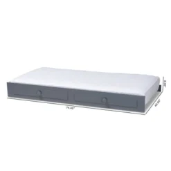 Cintia Wood Bed With Trundle Gray - Baxton Studio 11 Cintia Wood Bed With Trundle Gray - Baxton Studio -Urban Dwell Gear Outlet Store GUEST 77829570 2c59 4544 b964 96370ecc8f58