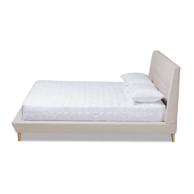 Naya Platform Bed - Baxton Studio 8 Naya Platform Bed - Baxton Studio - Image 8